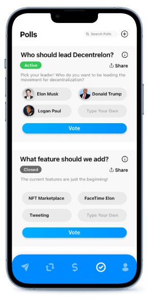poll page