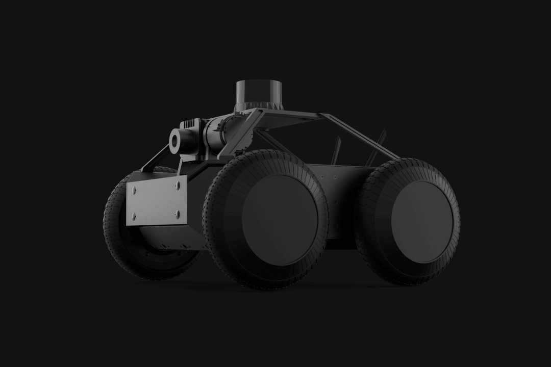 Wheeled Robot with Cams