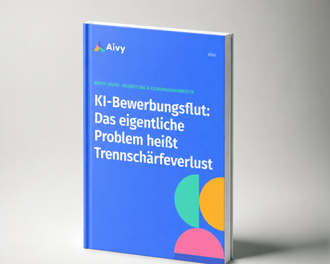 Titelseite des Aivy-Whitepapers KI-Bewerbungsflut