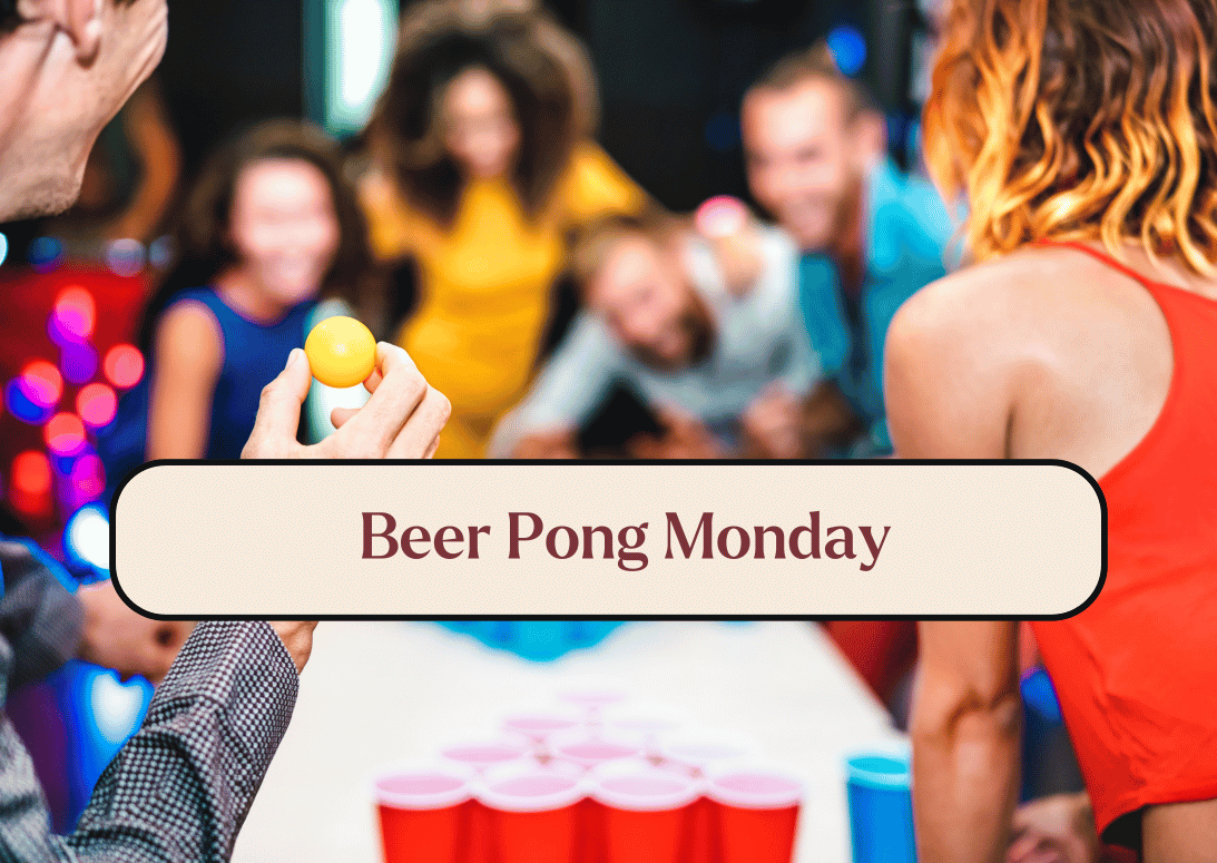 Studenten-Special: Beer Pong Monday 🍻