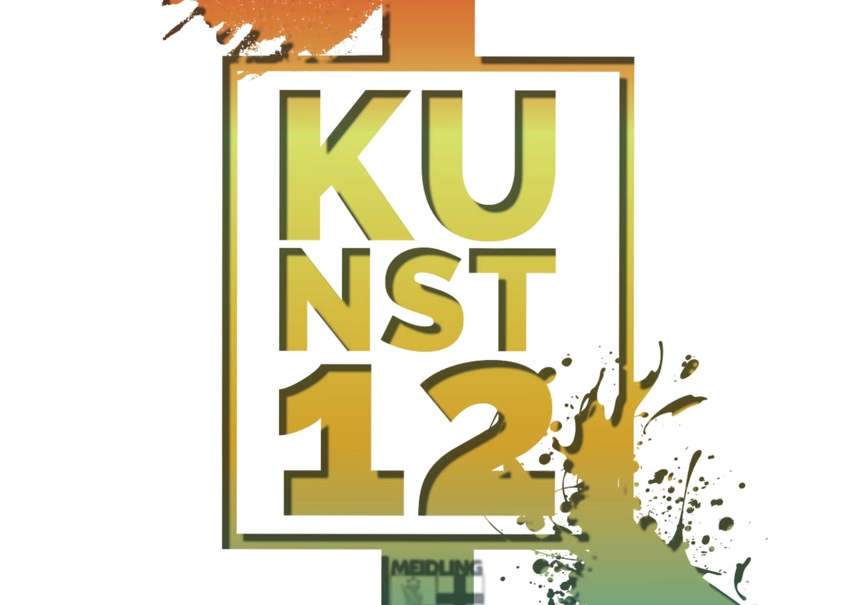 Logo und Veranstaltungs-Vorschau für Kunst 12 Meidling