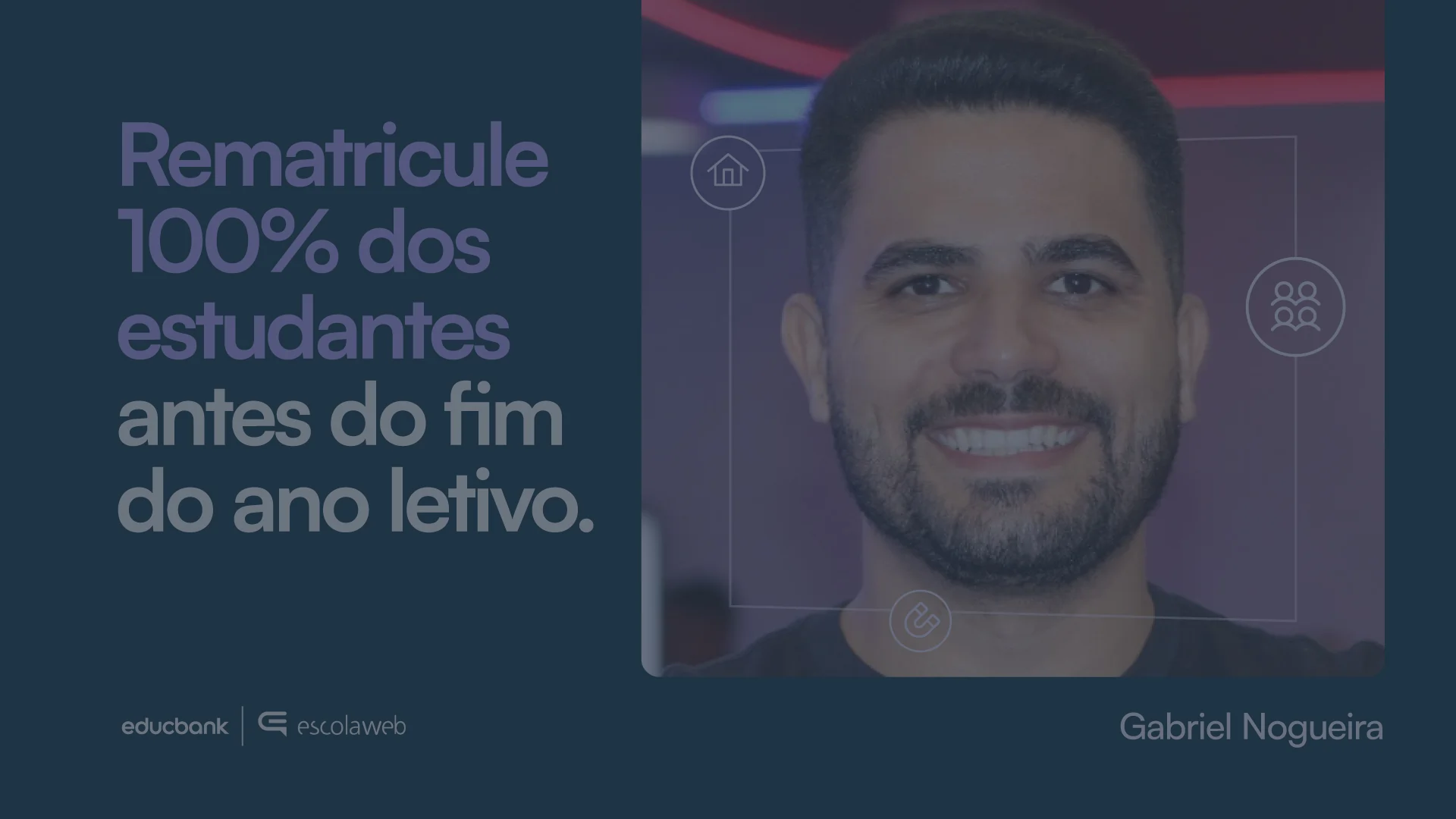 Live de Campanha de Rematrículas.