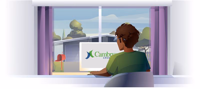 A person using a computer