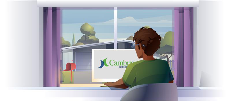 A person using a computer