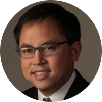 Professional headshot of Dr. Brian Chin who performs hernia surgeries in Walnut Creek and several East Bay communities.