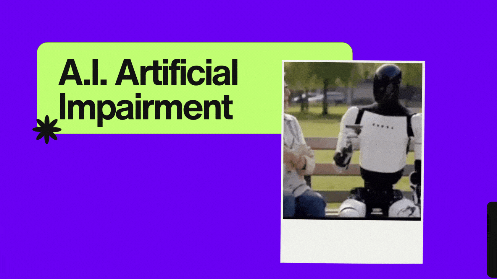 Artificial Impairment - A.I. and It's Current Limitations