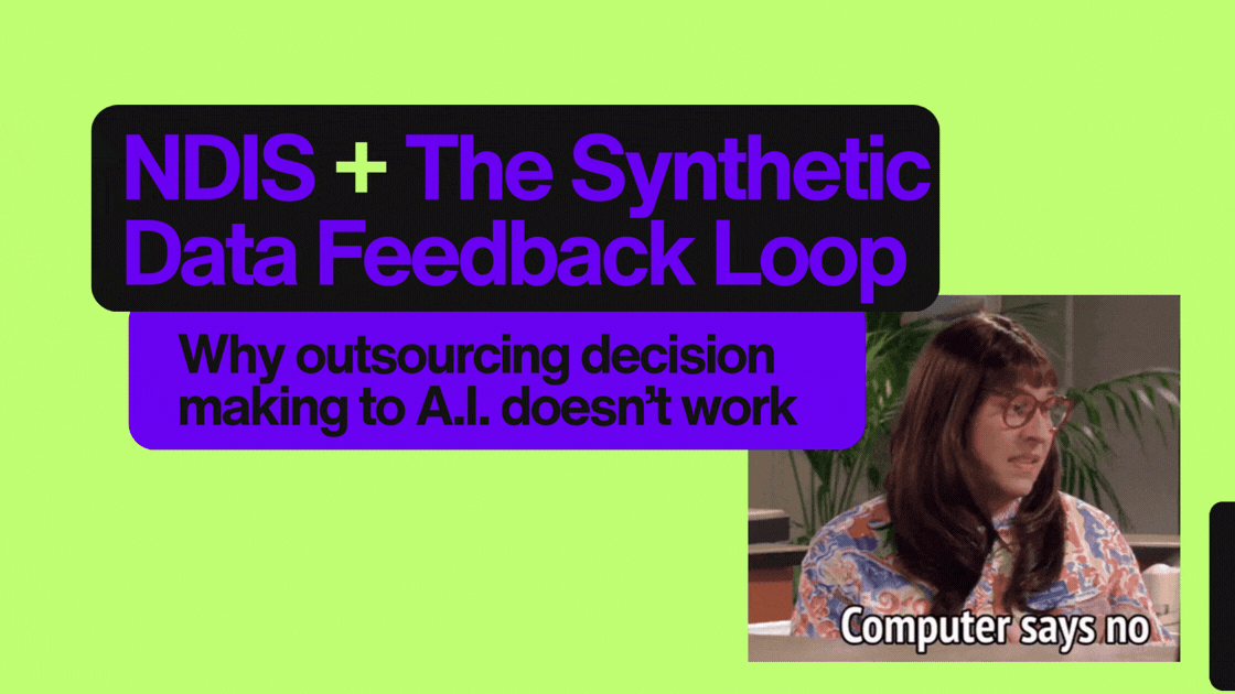 The Synthetic Century: The Problem with NDIS & Data Generation