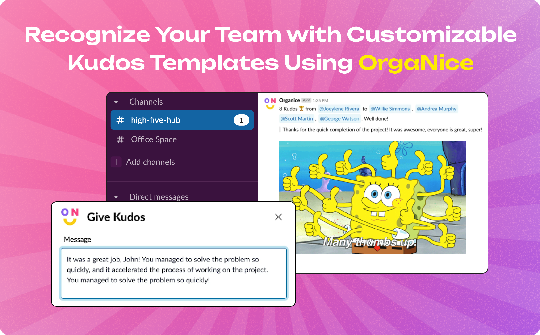 Show Your Team Recognition with Customizable Kudos in Slack