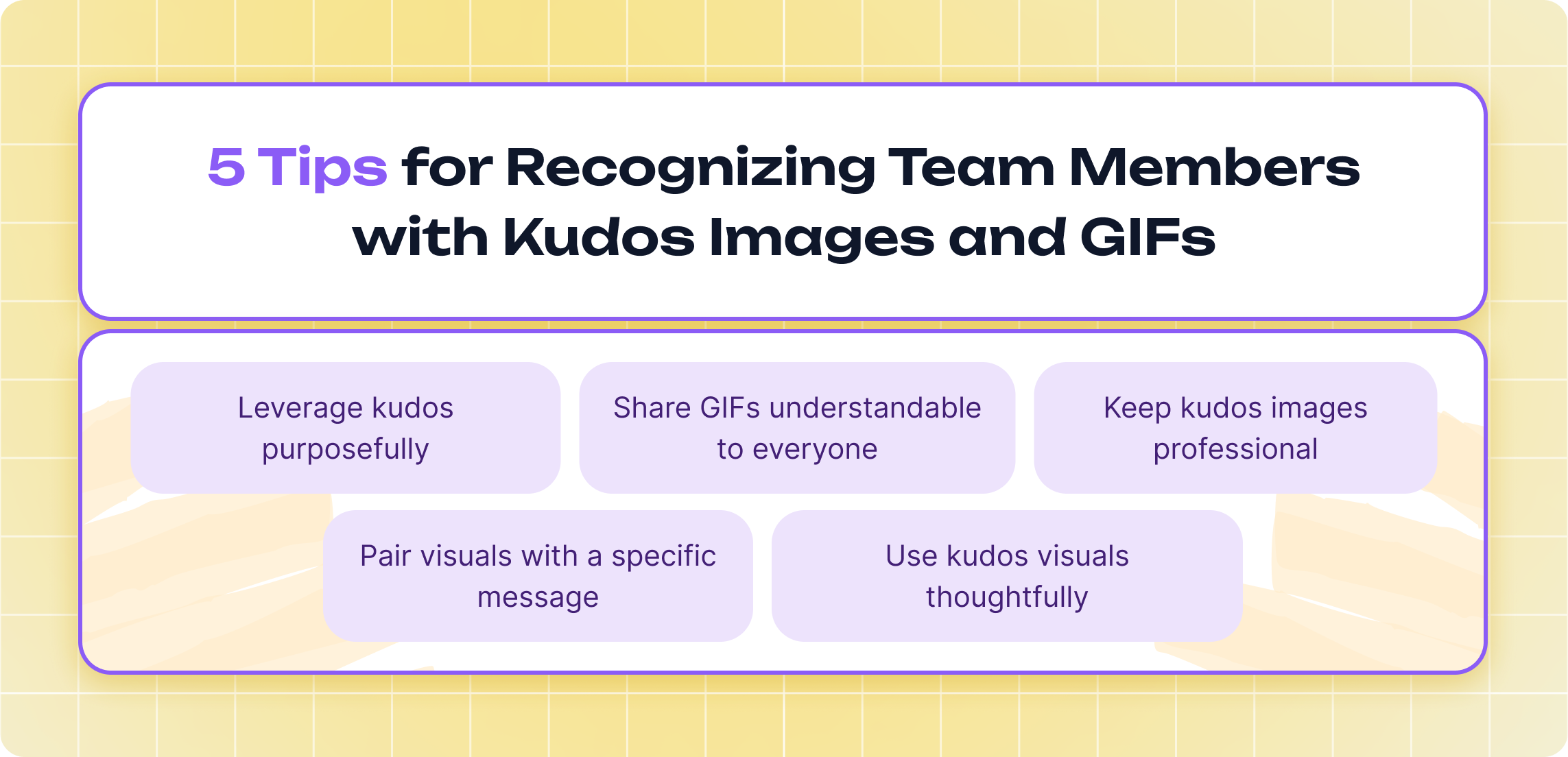 Best Practices for Using Kudos Images and GIFs in Team Communication