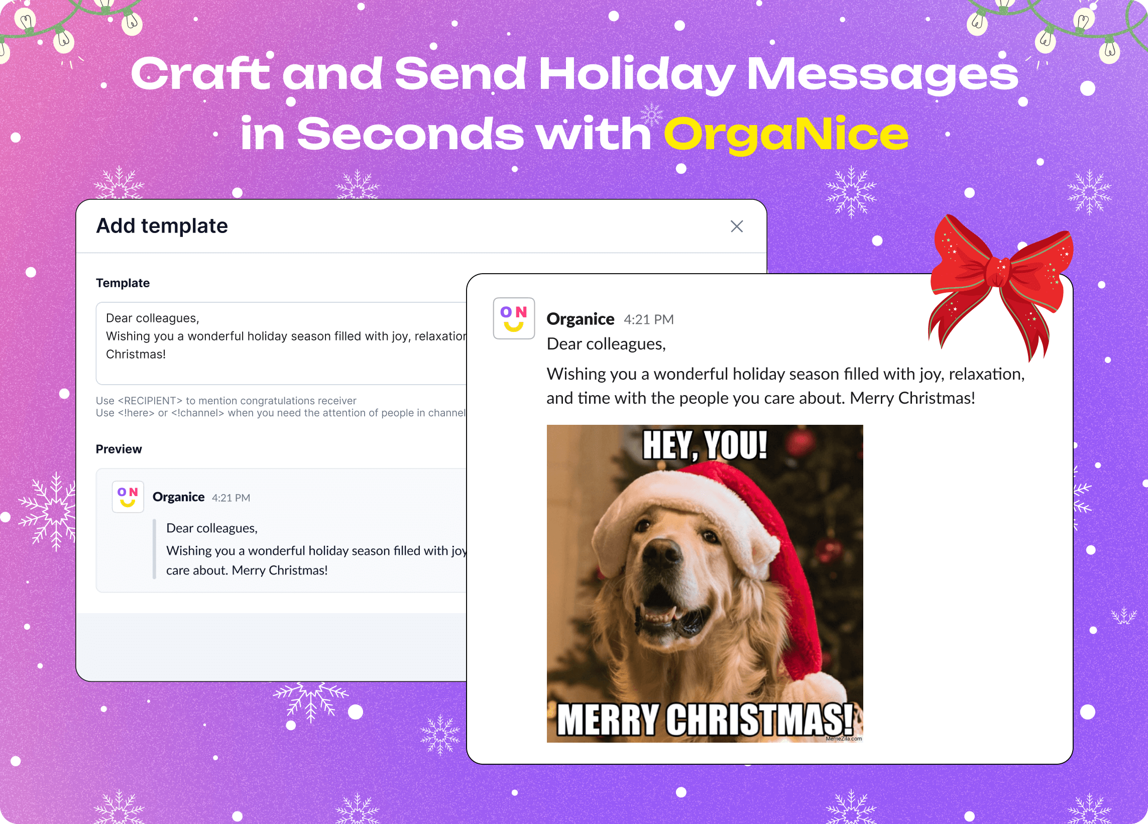 A Lifehack for Sending Professional Christmas Wishes 