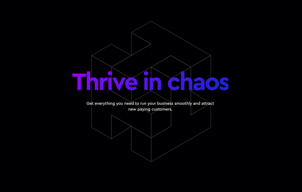 Thrive in chaos cover image