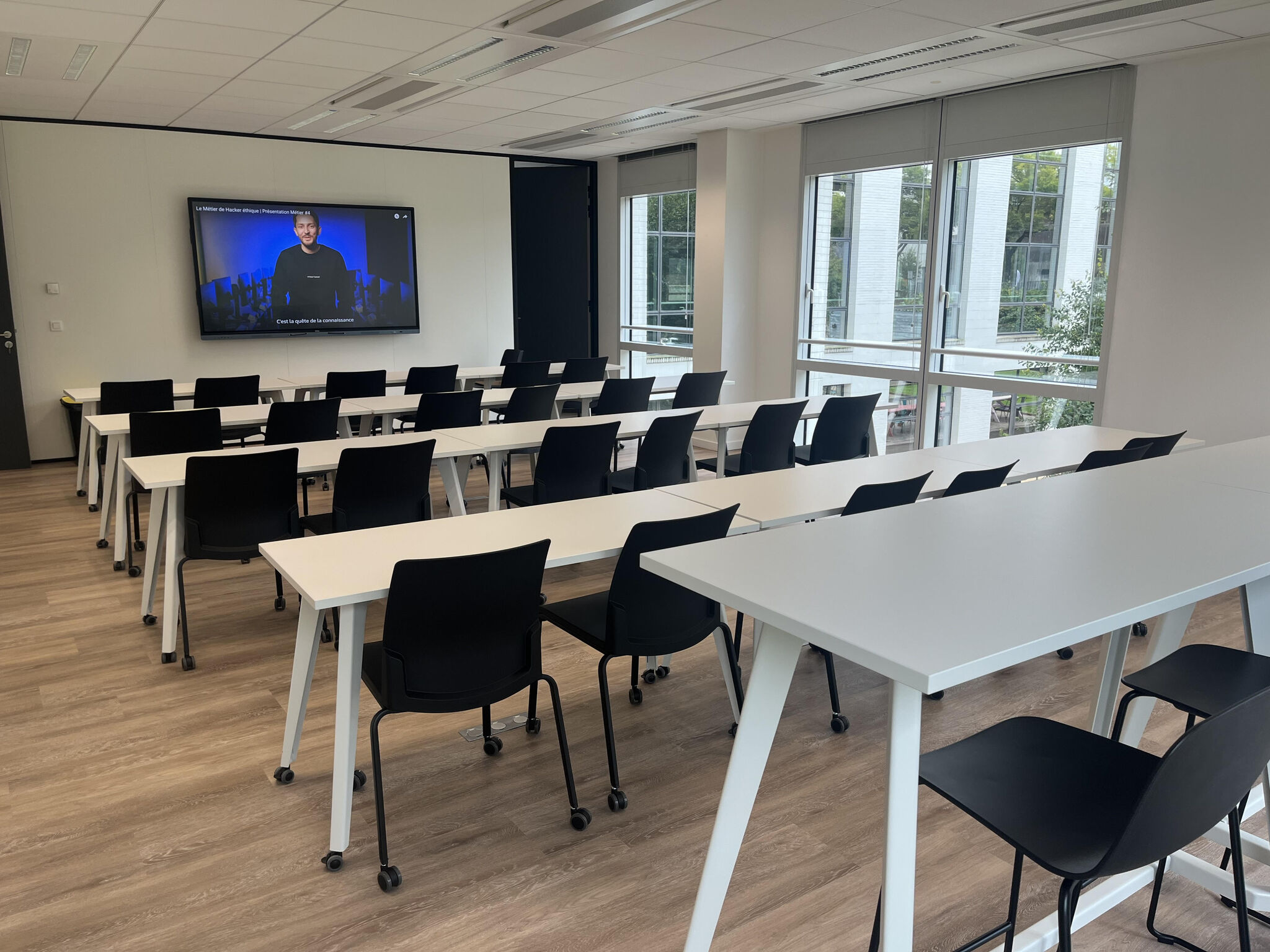 Espace de travail des étudiants du campus OTERIA