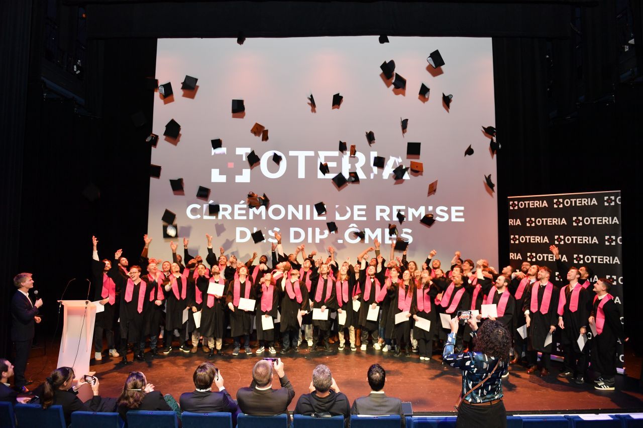 Remise de diplômes de la promotion 2025 d'OTERIA