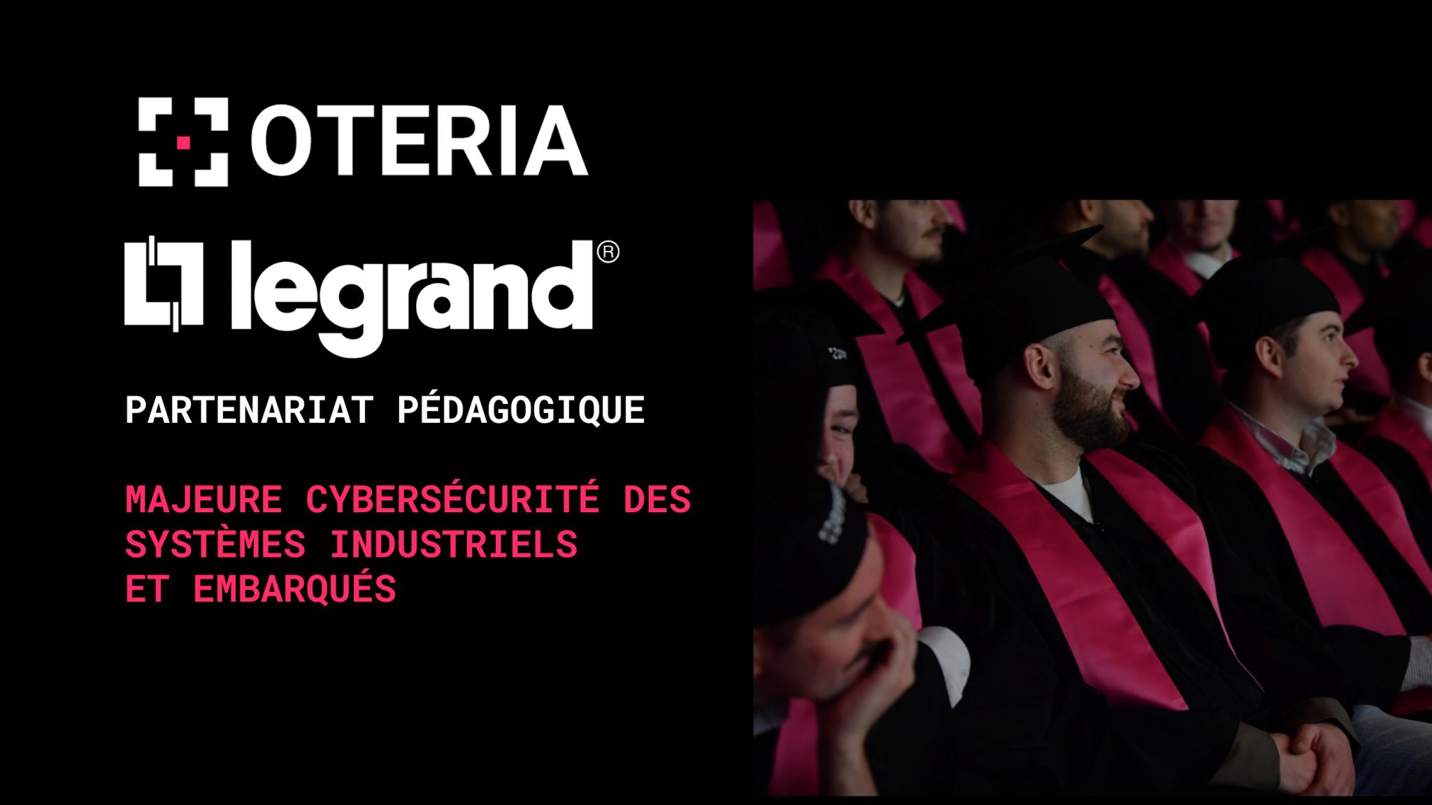 Legrand, nouveau partenaire du Mastère Cybersécurité des Systèmes Industriels et Embarqués