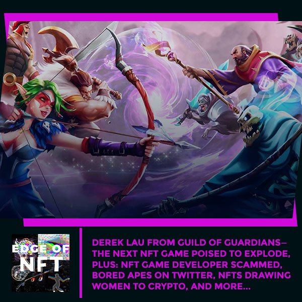 ||Guild Of Guardians: Traditional games are designed to have a closed economy. NFTs are tradable by nature, so the core economy of NFT games need to be designed differently.|Guild Of Guardians: Mobile is the most accessible form of gaming. That is the main reason Immutable wants to build the game on it.|Guild Of Guardians: Cryptocurrency scams have evolved in terms of how good they are. They are getting really creative with this.|Guild Of Guardians: Blockchain has in general been traditionally male-dominated, but we’re beginning to see that shift, which is really good.||||