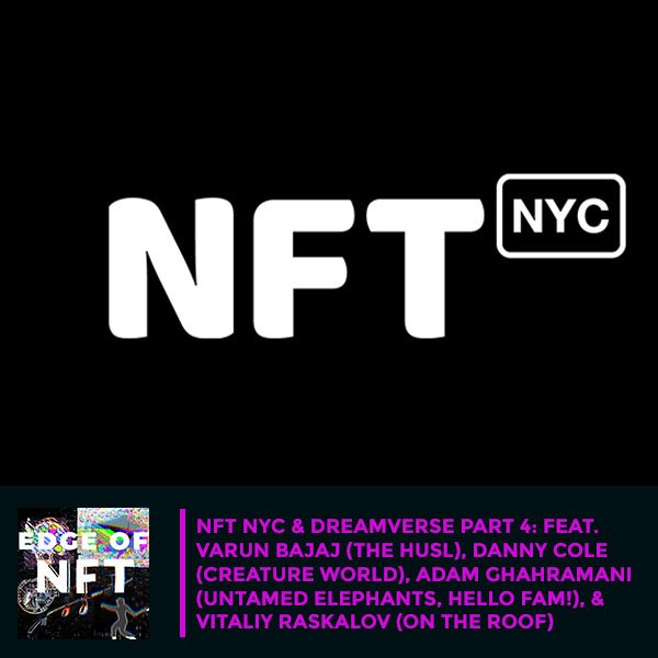 ||NFT NYC: Allowing them to enter the metaverse or the NFT space and tap into that creativity is something that separates the digital asset space from the traditional space. |NFT NYC: That happy place that you make, if it's just you experiencing it, how real is it? What we consider to be reality is really just what we agree upon. |NFT NYC: What we really want to do is actually start empowering the community to start understanding what clinical trials and cancer treatment are and cutting through a lot of the pseudoscience that's already out there in the ether.|NFT NYC: Cancer NFT is the first clinical treatment NFT out there in the world. |NFT NYC: We take photographs of all these actions and shove them as NFT. |||||||