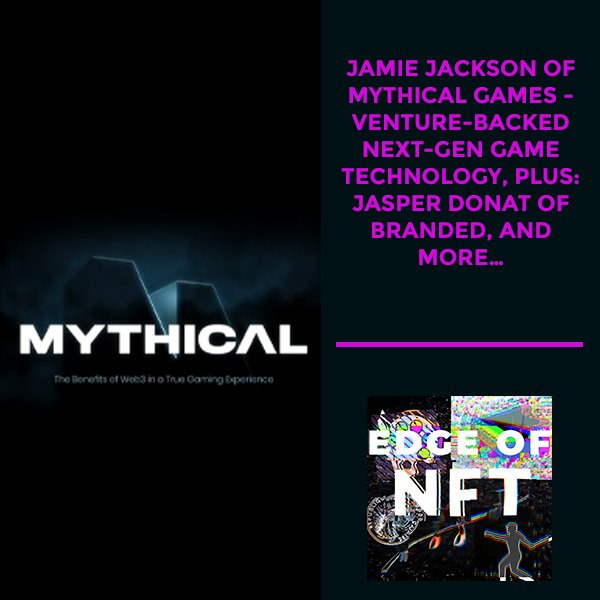|Mythical Games: Think of it much more arcade, much more casual, bringing in that kind of casual player, and casual NFL fan, as well as a casual gamer. |Mythical Games: A lot of people don't know just how much effort goes in behind the scenes of making a video game. There's a ton of people working really hard to bring some really cool stuff. ||||Mythical Games: Let’s put a game on a chain, but people could fund it and then they could sell it, they could divest their funding and it would all pay out.|Mythical Games: We spoke to one audience who got it in one way. And then we spoke to that wider gaming audience in a different way.