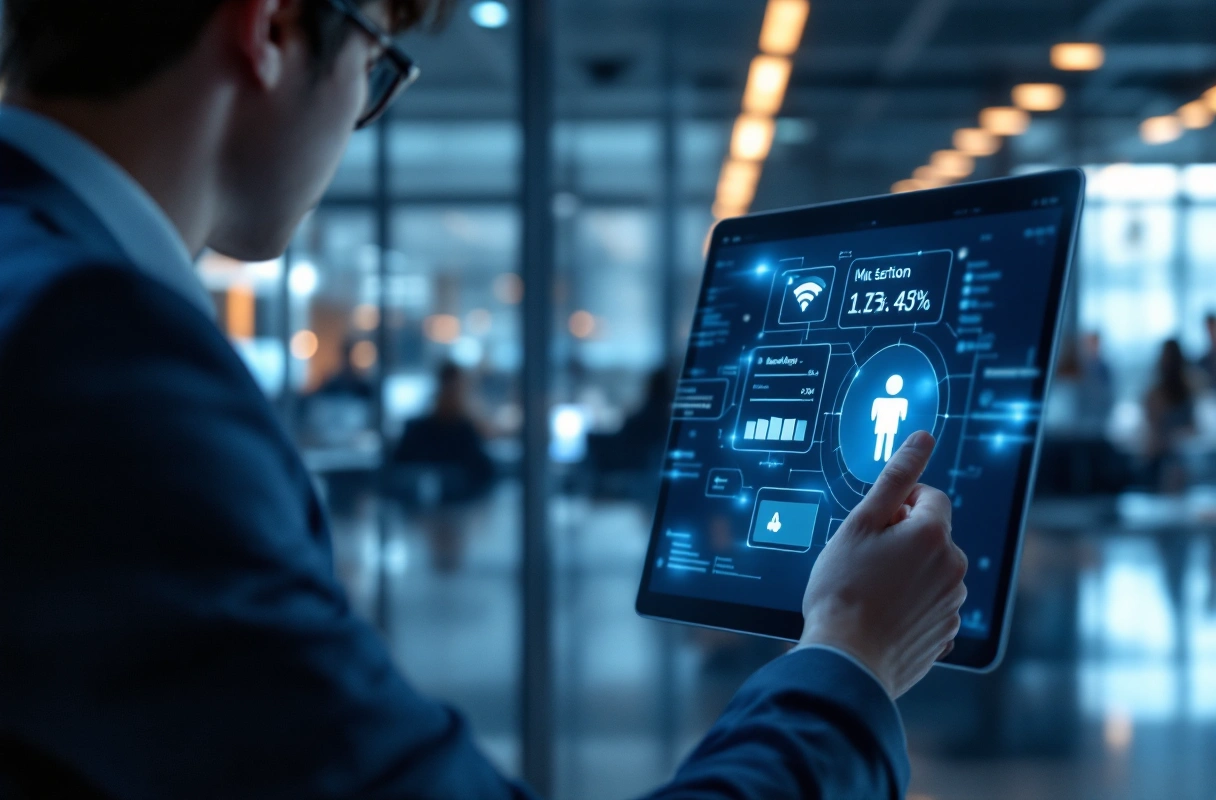 Professional image illustrating 1. Digital Identity Solutions