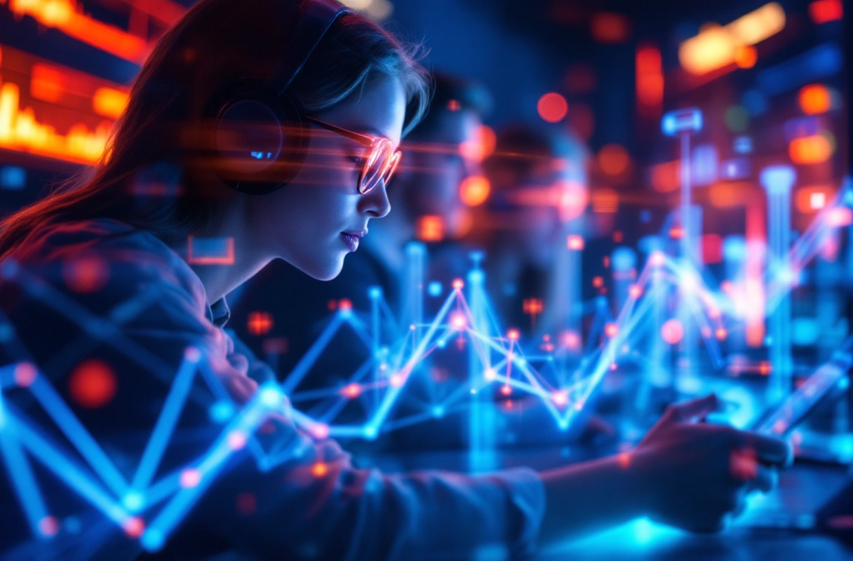 Professional image illustrating The Intersection of Gaming and Finance: Trends in Web3