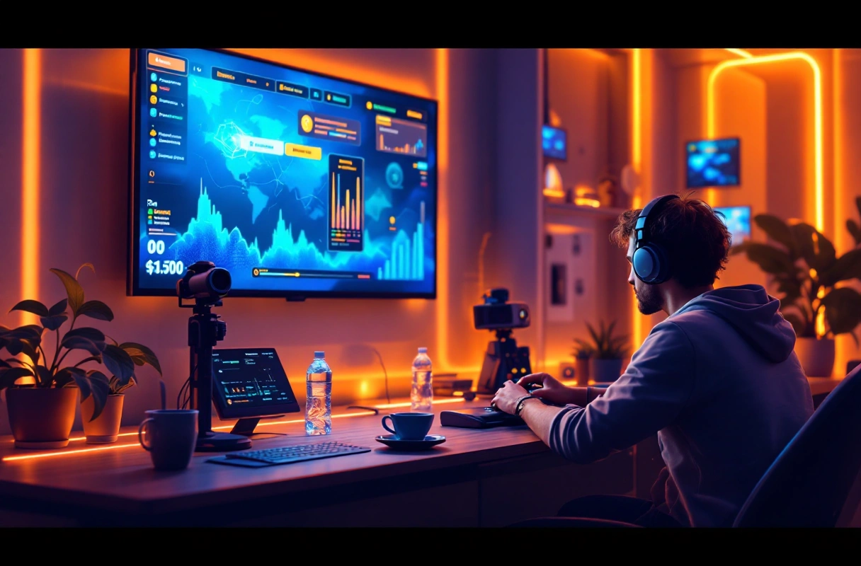 Professional image illustrating The Emergence of Blockchain Gaming