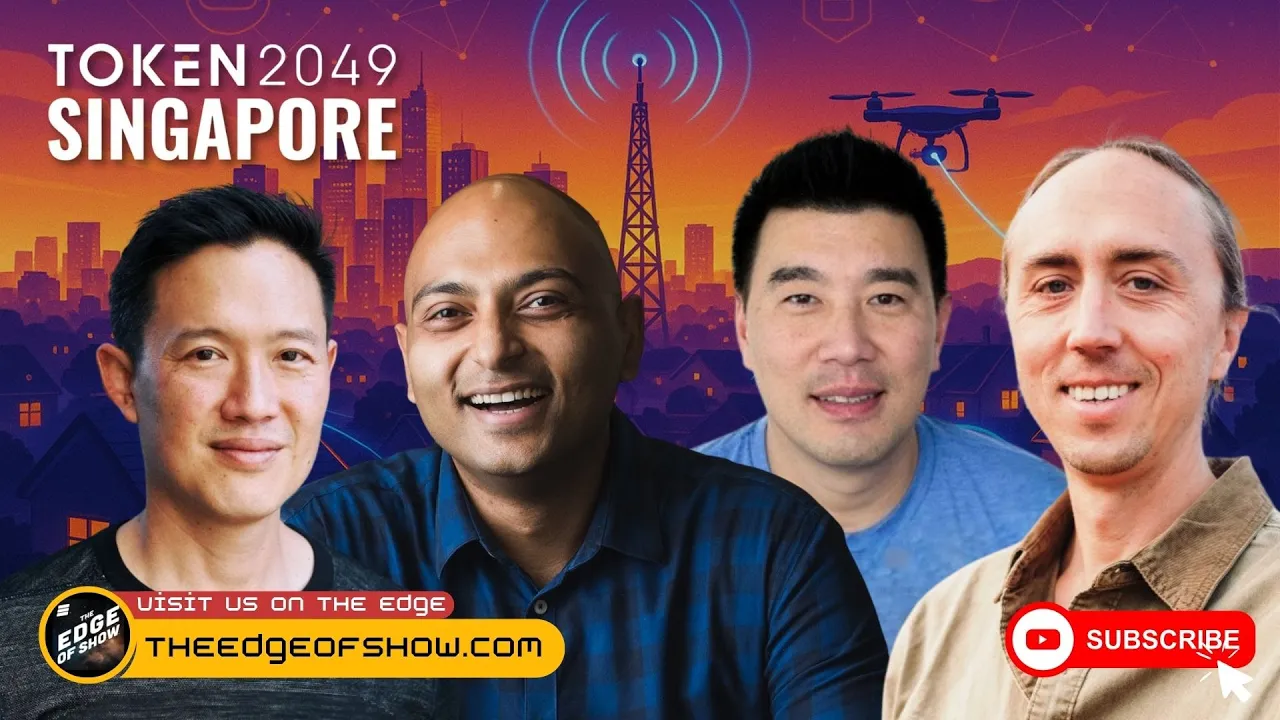 Token 2049 Singapore Web3 leaders discussing Aptos Blockchain, Helium, Gemini, and Amalgam