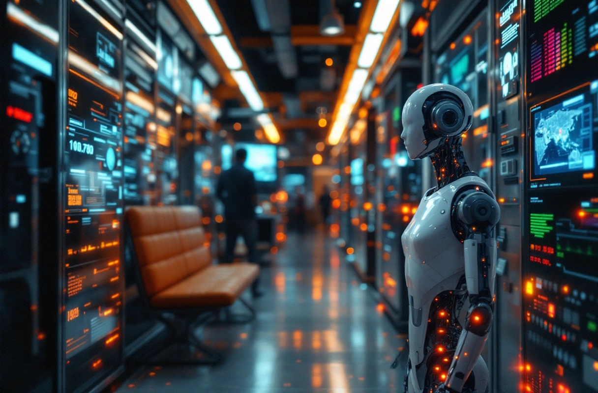 Professional image illustrating The Impact of Artificial Intelligence on NFTs