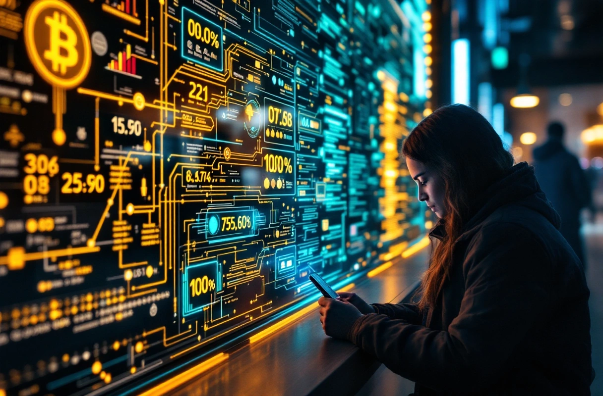 Professional image illustrating Understanding Blockchain's Role in Fintech Security