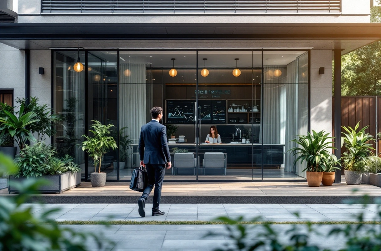 Professional image illustrating Comparing Traditional and On-chain Approaches