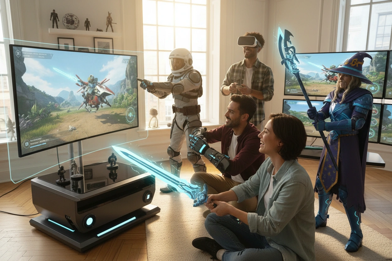 Professional image illustrating Key Advantages of Interoperable NFTs in Gaming