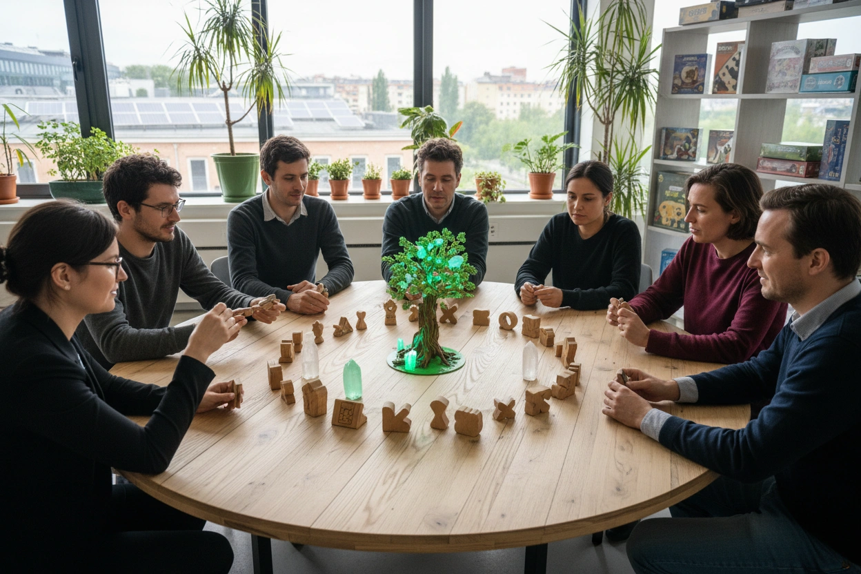 Professional image illustrating Exploring Sustainable Game Design Principles