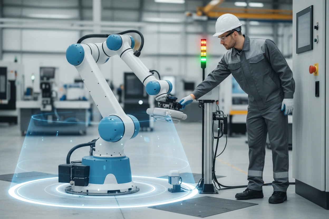 Professional image illustrating Navigating Regulatory Standards for Robot Safety