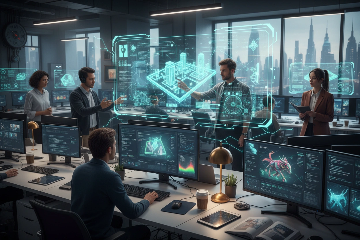 Professional image illustrating Enhancing Game Design With Machine Learning Techniques