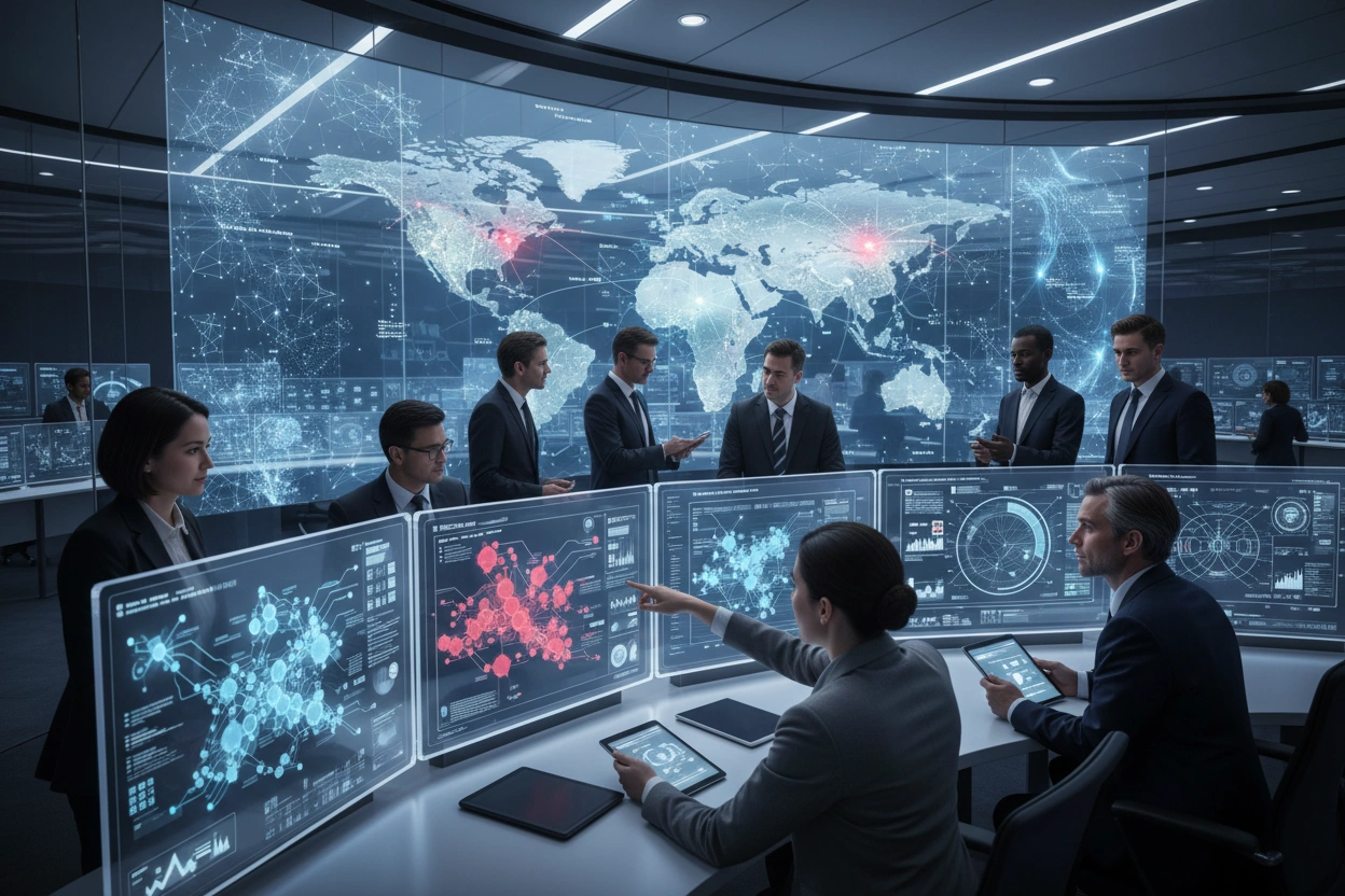 Professional image illustrating How AI Enhances Real-time Transaction Analysis