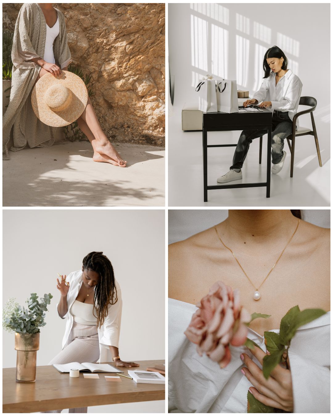 Retail fashion product imagery