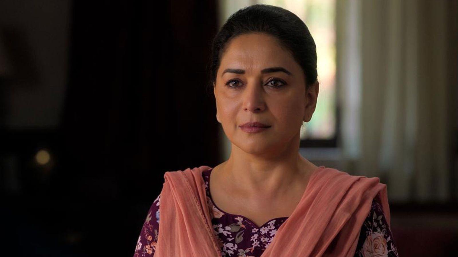 Image may contain Madhuri Dixit Body Part Face Head Neck Person and Adult