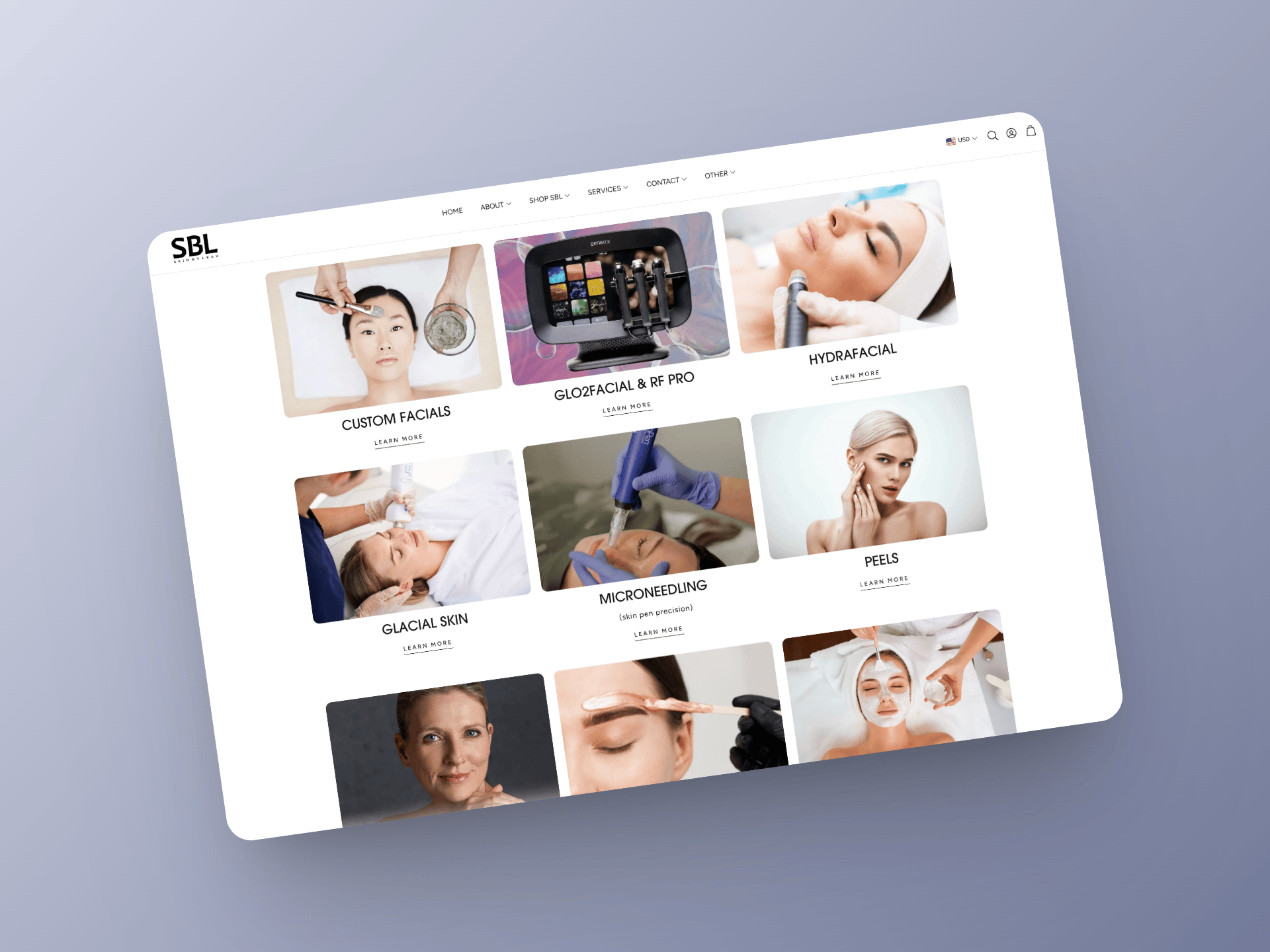 Skin By Leah | Phil-Moore.com Web Design
