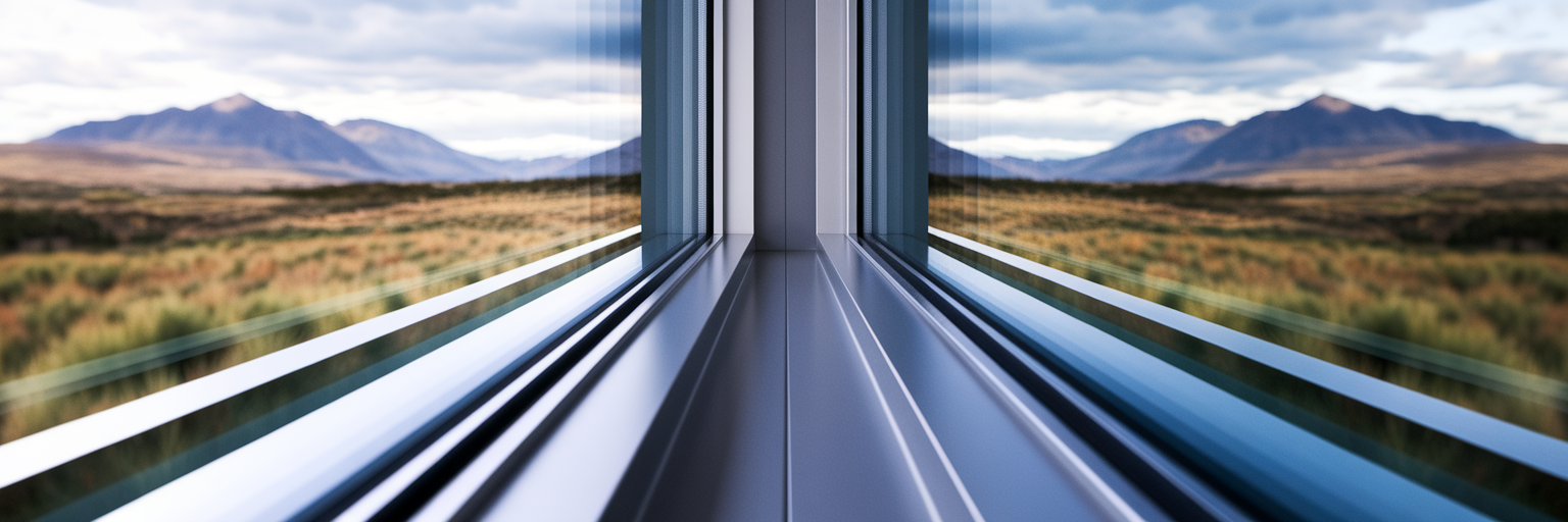 High performance window in luxury home