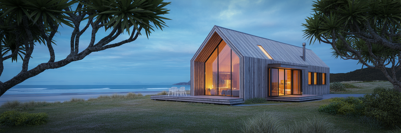 Learn the essential design considerations for creating a durable and beautiful coastal retreat in New Zealand.
