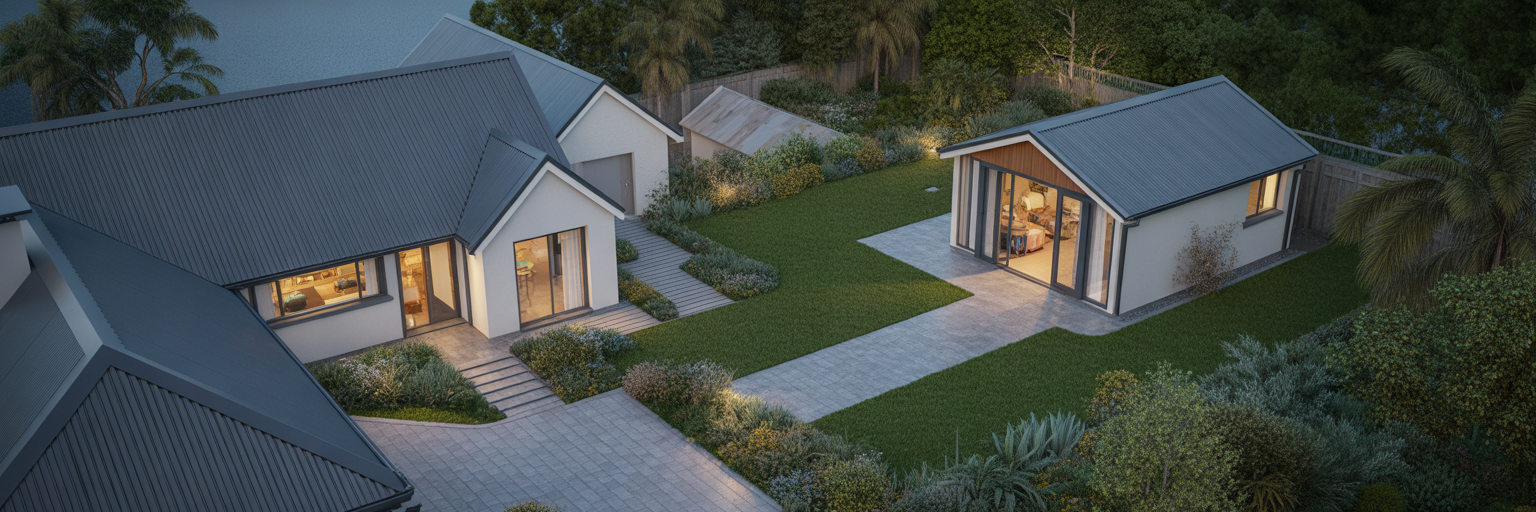 Discover how thoughtful site planning can help you successfully add a second dwelling that enhances your entire New Zealand property.