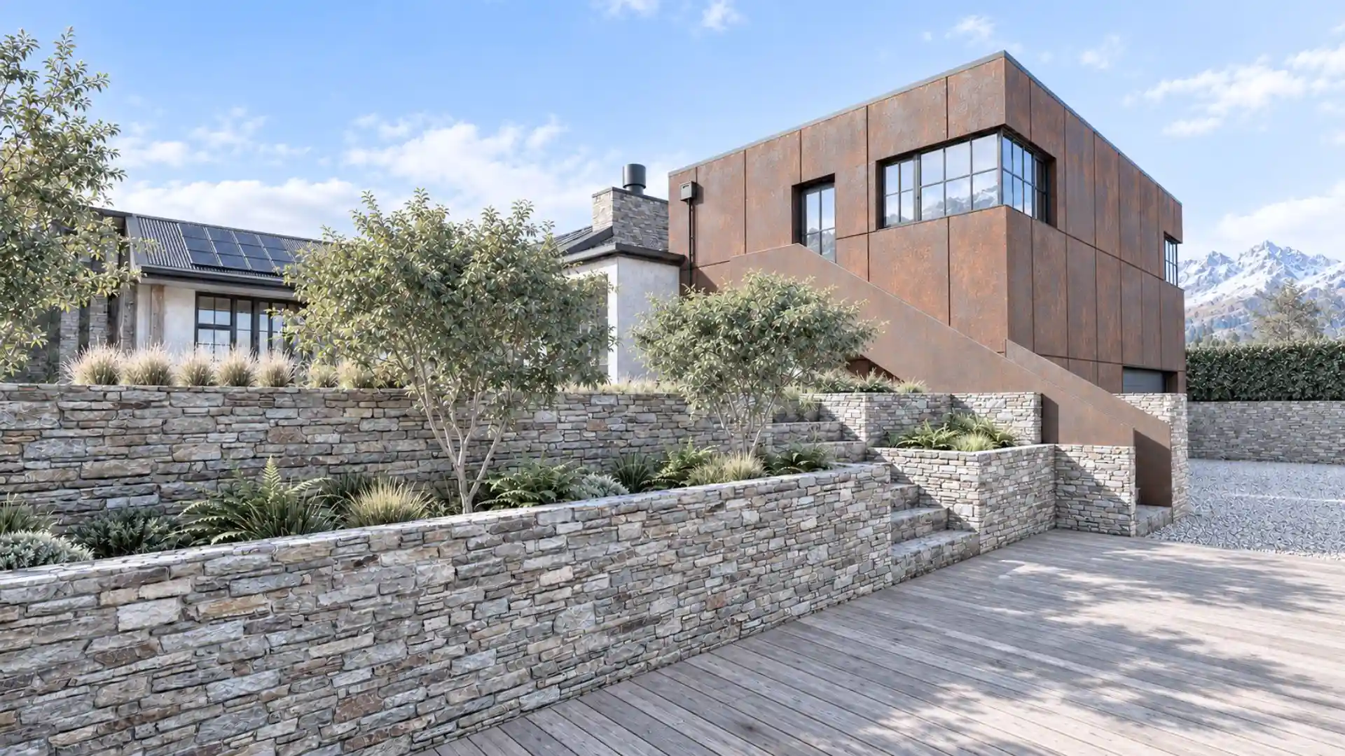 Modal Architecture residential project in Auckland, showcasing considered architectural design for a local residential site