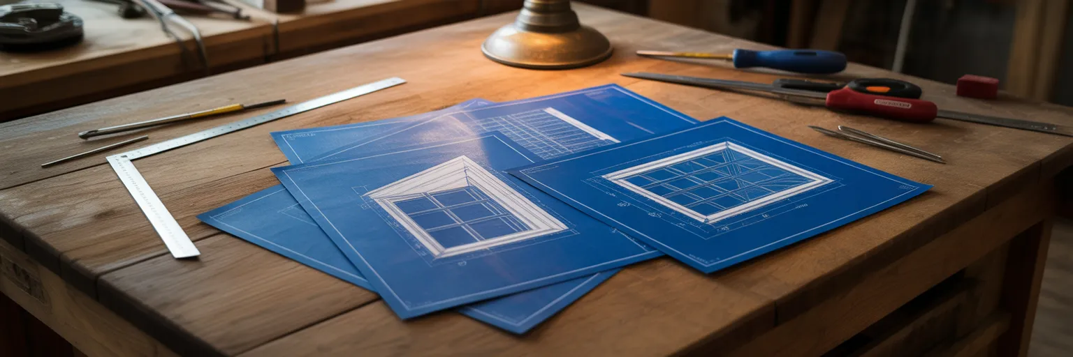 Architectural blueprints for passive build