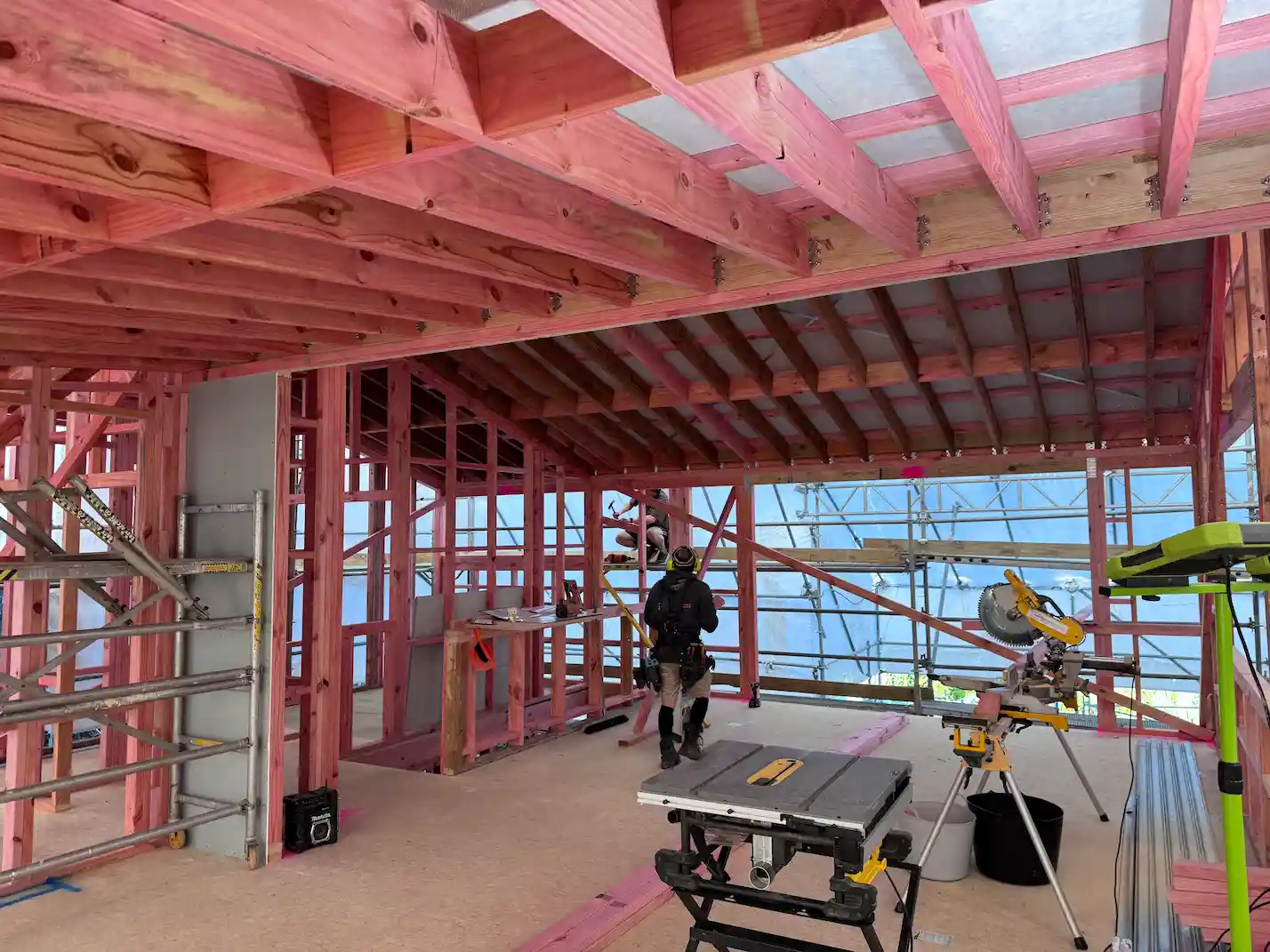 Construction Site Meeting - Modal Architecture - Two Men talking renovations