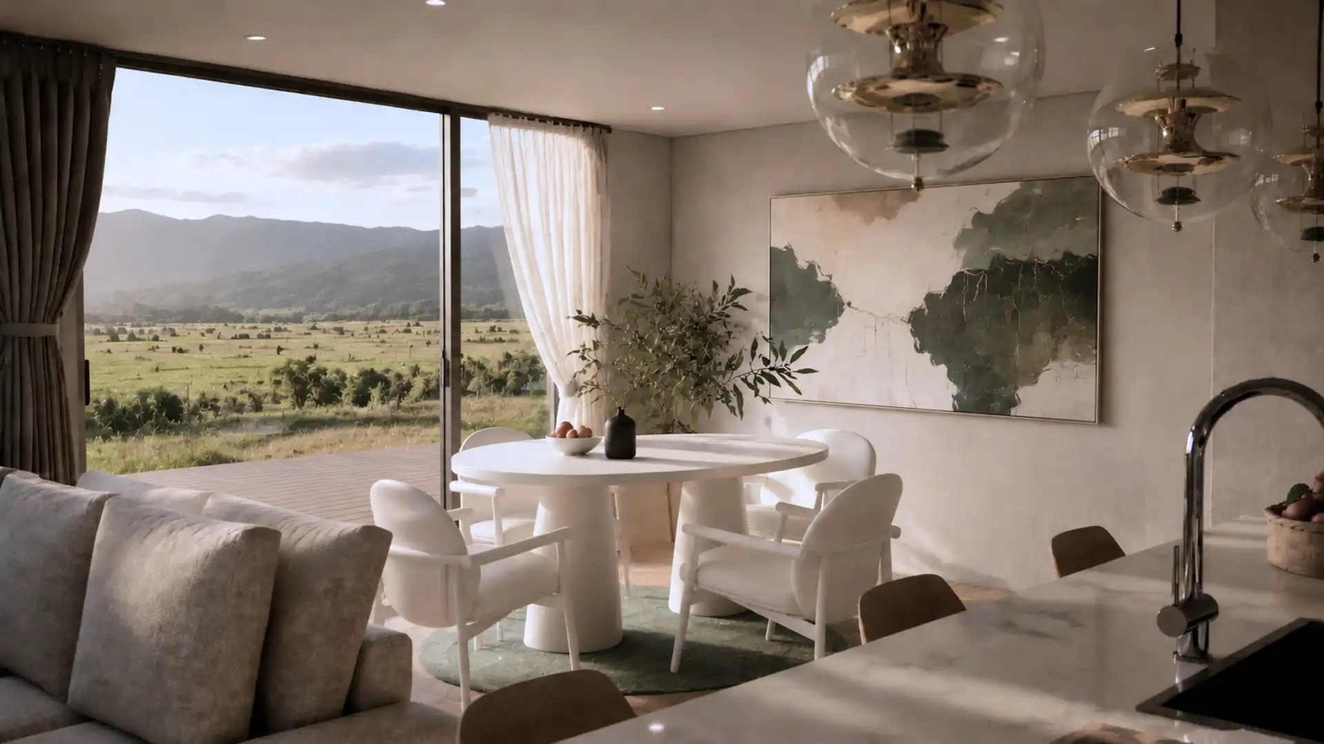 Interior view of Donovan in Masterton, Wairarapa, designed by Modal Architecture.