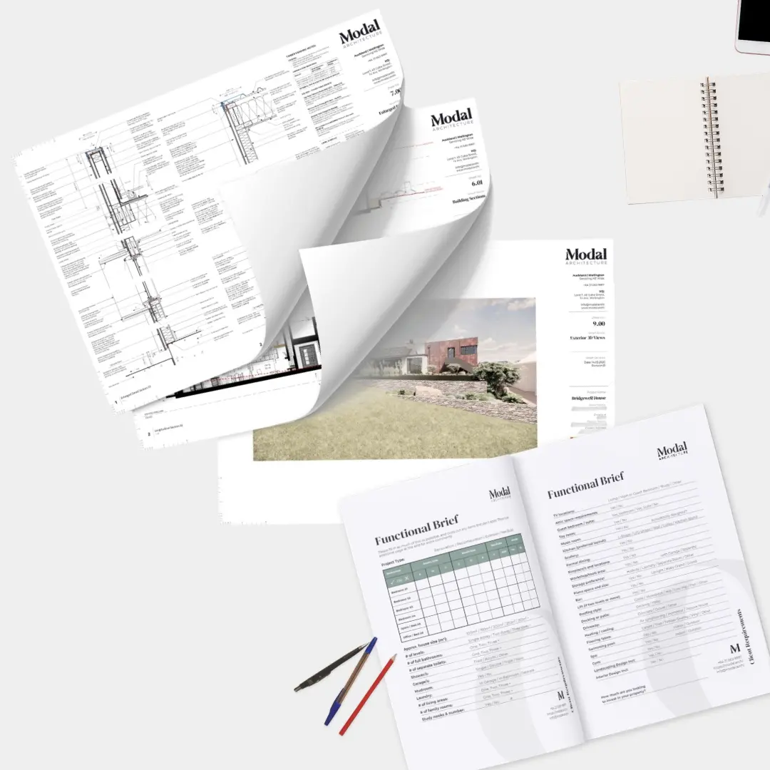 Modal Architecture began with a simple sketch on the back of a napkin. Not of a building, but of a feeling. It was an outline of everything the architectural experience should be: clear, effortless, and defined by total trust.