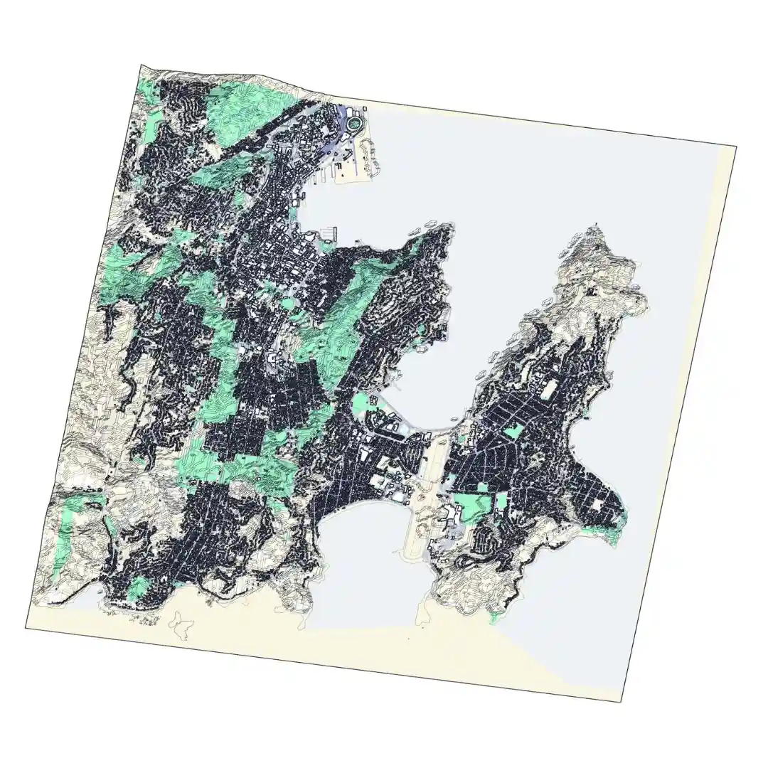 Wellington Compex Terrain Modal Architecture Experts Residential Development