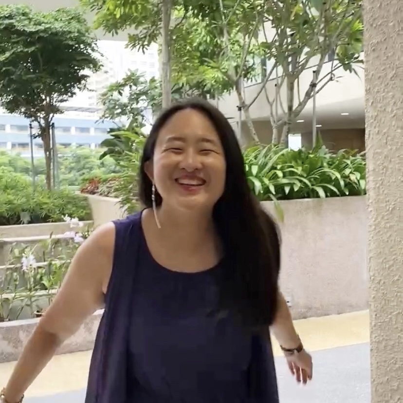 Photo of Jane smiling happily