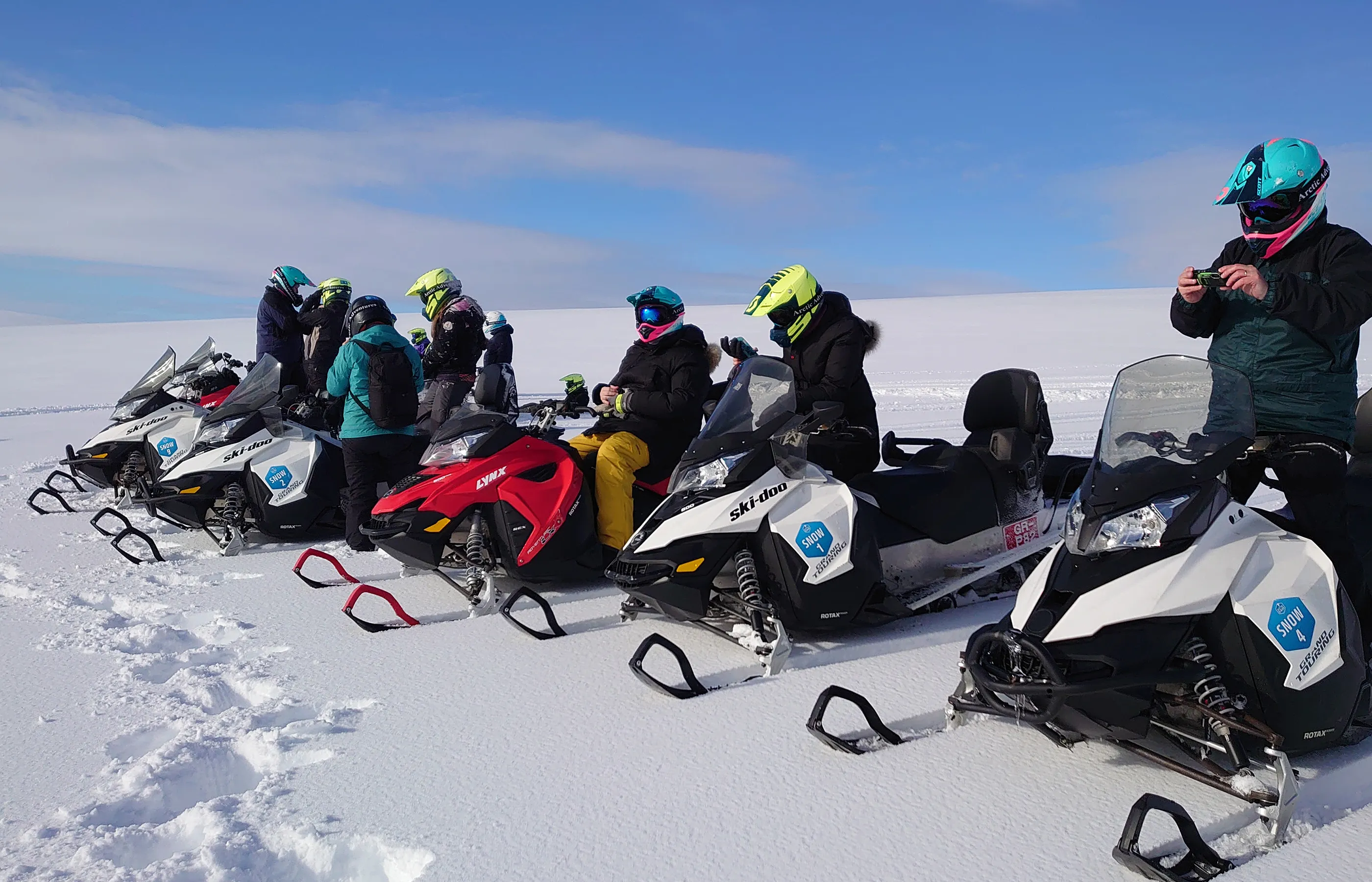 langjökull Glacier Snowmobile Tour From Gullfoss