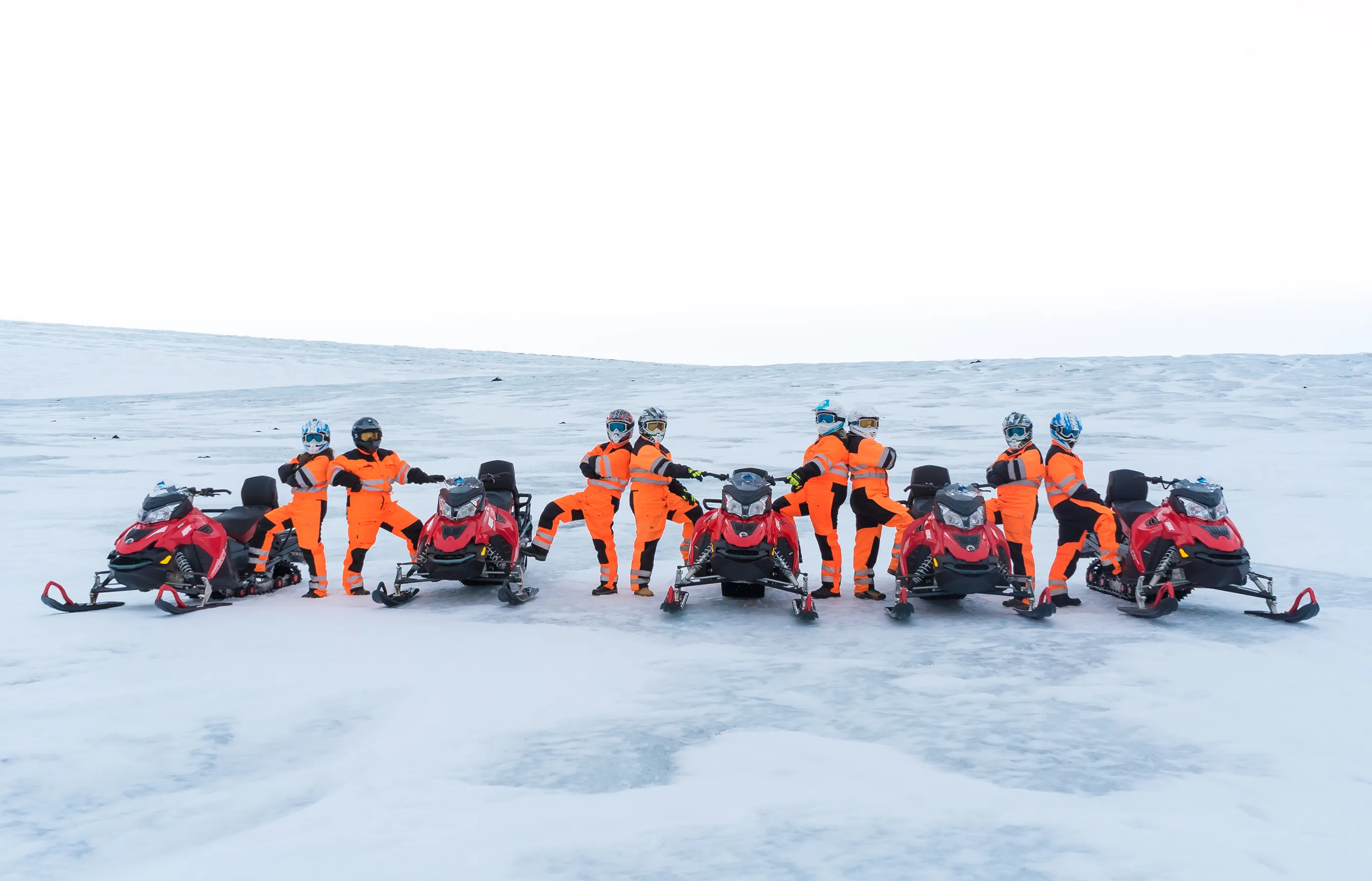 langjökull Glacier Snowmobile Tour From Gullfoss