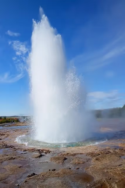 geyser, iceland, strokkur