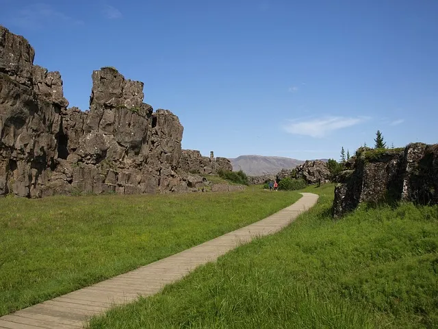 þingvellir, iceland, landscape